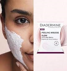 موس لایه بردار درخشان کننده دیادرمین Peeling Mousse Glow With Acai Berry